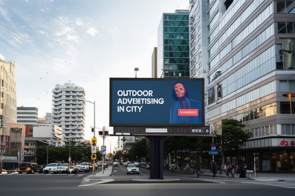 Outdoor de alta visibilidade em Chapecó